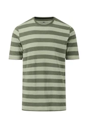 Fynch-Hatton Rundhalsshirt Slub-Yarn-Optik 