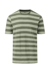Fynch-Hatton Rundhalsshirt Slub-Yarn-Optik 