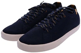 CANNON KNIT Blau Sneaker Veganer Herren Low-Top Sneaker