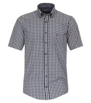 CASAMODA Kurzarmhemd Freizeithemd (944196300) Dunkelblau/Schwarz/Blau/Hellblau/Grau CASAMODA Kurzarmhemd Freizeithemd (944196300) Dunkelblau/Schwarz/Blau/Hellblau/Grau