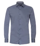 CASAMODA Businesshemd uni Dunkelblau/Blau/Grau
