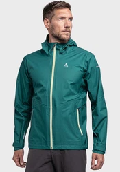 Schöffel Outdoorjacke 3L Jacket Begoro Türkis/Grün