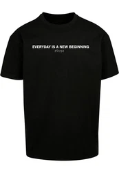 Merchcode T-Shirt Hope Heavy Oversize Tee Schwarz