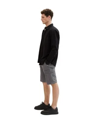 TOM TAILOR Cargoshorts Bermudas Mid Waist 7365 Grau