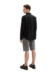 TOM TAILOR Cargoshorts Bermudas Mid Waist 7365 Grau