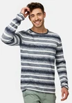Indicode Strickpullover INManfred Grau/Dunkelgrau/Hellgrau