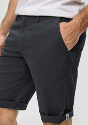 s.Oliver Bermuda Jeans Phoenix Regular Fit Mid Rise Straight Leg Weiß/Creme