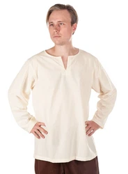 Metamorph T-Shirt Hemd Gunther Braun/Weiß/Creme/Grau