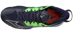 Mizuno WAVE MIRAGE 5 Handballschuh Dunkelgrau/Schwarz/Sicherheitsgelb