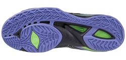 Mizuno WAVE MIRAGE 5 Handballschuh Dunkelgrau/Schwarz/Sicherheitsgelb