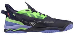 Mizuno WAVE MIRAGE 5 Handballschuh Dunkelgrau/Schwarz/Sicherheitsgelb