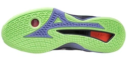 Mizuno Wave Stealth Neo 004 Handballschuh Dunkelschatten/Schwarz/Sicherheitsgelb