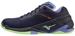 Mizuno Wave Stealth Neo 004 Handballschuh Dunkelschatten/Schwarz/Sicherheitsgelb