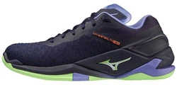 Mizuno Wave Stealth Neo 004 Handballschuh Dunkelschatten/Schwarz/Sicherheitsgelb