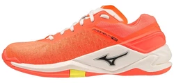 Mizuno Wave Stealth Neo 004 Handballschuh Flame/Schwarz/Bolt (004)