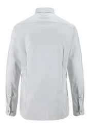 OLYMP Langarmhemd Level Five body fit Weiß/Grau/Khaki