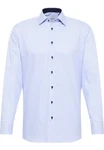 Eterna Langarmhemd MODERN FIT NON IRON Hellblau