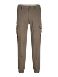 Jack & Jones Cargohose JPSTMARCO JJJOE CUFFED Khaki