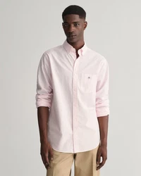Gant Langarmhemd navy/rosa/rot/weiß