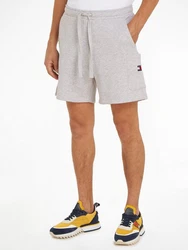 Tommy Jeans Cargoshorts TJM BADGE CARGO SHORT Grau/Hellgrau