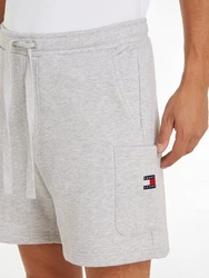 Tommy Jeans Cargoshorts TJM BADGE CARGO SHORT Grau/Hellgrau