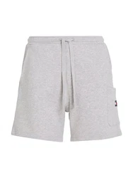 Tommy Jeans Cargoshorts TJM BADGE CARGO SHORT Grau/Hellgrau
