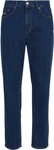 Tommy Jeans Tapered-fit-Jeans Isaac Relaxed Tapered 5-Pocket Style Dunkelblau/Blau