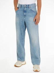Tommy Jeans Aiden Baggy Jeans im 5-Pocket-Style Hellblau/Blau