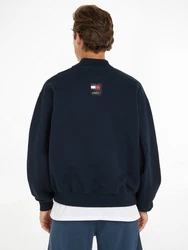 Tommy Jeans Sweater TJM Boxy N CLSCS Bomber EXT mit Reißverschluss 