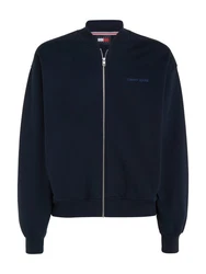 Tommy Jeans Sweater TJM Boxy N CLSCS Bomber EXT mit Reißverschluss 
