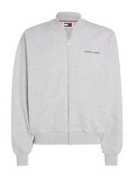 Tommy Jeans Sweater TJM Boxy N CLSCS Bomber EXT mit Reißverschluss 