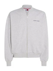 Tommy Jeans Sweater TJM Boxy N CLSCS Bomber EXT mit Reißverschluss 