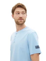 TOM TAILOR Henleyshirt mit Knopfleiste 