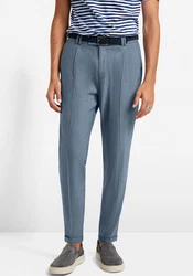 Cinque Anzughose CISAND mit Bundfalte Blau/Grau/Hellblau