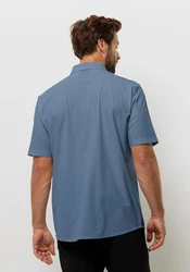 Jack Wolfskin Funktionshemd VANDRA S/S SHIRT Hellblau/Grau/Blau/Pastell