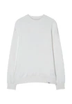 Studio Seidensticker Sweatshirt Langarm Rundhals Weiß/Creme/Grün