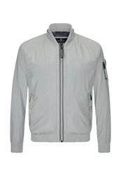 Milestone Steppmantel Popjacke hellgrau