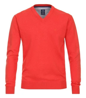 Redmond V-Ausschnitt Pullover Rot Redmond V-Ausschnitt Pullover Rot