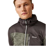 Regatta Strickfleecejacke Cadford VI Dunkelgrau/Grau/Bordeaux/Schwarz