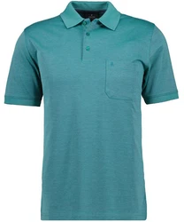 RAGMAN Poloshirt Türkis/Grün