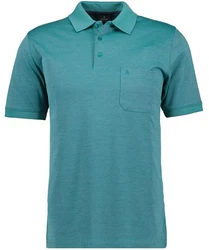 RAGMAN Poloshirt Türkis/Grün