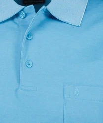 RAGMAN Poloshirt Hellblau/Blau