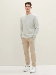 TOM TAILOR Chinohose im Utility Stil Khaki/Beige