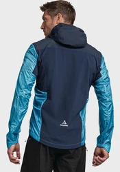 Schöffel Bikerjacke Hybrid Jkt Flow Trail Pastell/Hellblau/Türkis/Blau/Mischfarben