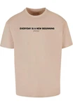 Merchcode T-Shirt Hope Heavy Oversize Tee Beige/Braun/Khaki Merchcode T-Shirt Hope Heavy Oversize Tee Beige/Braun/Khaki