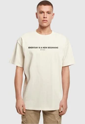 Merchcode T-Shirt Hope Heavy Oversize Tee Beige/Khaki