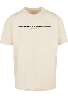 Merchcode T-Shirt Hope Heavy Oversize Tee Beige/Khaki