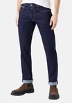 Replay 5-Pocket Jeans Straight Fit Grover Dunkelblau/Hellblau/Lila/Blau