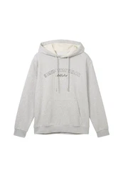TOM TAILOR Hoodie Kapuzensweatshirt Grau/Silber/Hellgrau