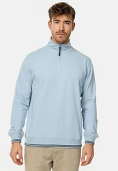 Indicode Strickpullover INNate Hellblau/Grau/Blau/Türkis